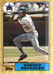 1987 Topps Baseball Cards      091      Harold Reynolds